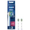 Oral B FlossAction White Toothbrush Head - Pack of 2 Counts
