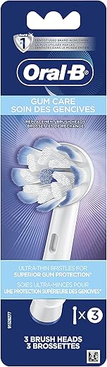 Oral-B Gum Care Electric Toothbrush Replacement Brush Heads, 3 Count