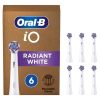 Oral B iO Radiant White Brush Heads, 6 Pieces