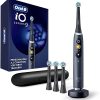 Oral-B iO Series 9 Electric Toothbrush with 3 Replacement Brush Heads, Black Onyx