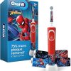 Oral-B Kids Electric Toothbrush Featuring Marvel's Spiderman, for Kids 3+