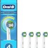 Oral-B Precision Clean Electric Toothbrush Head with CleanMaximiser Technology, Excess Plaque Remover, Pack of 4, White