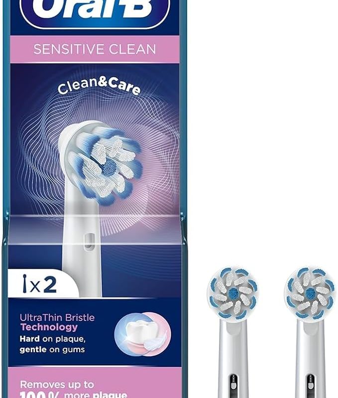Oral-B Sensi Ultrathin Toothbrush Head, Pack of 2 Counts