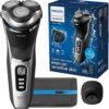 Philips Norelco Shaver 3900, Rechargeable Wet & Dry Shaver with Pop-up Trimmer, Charging Stand and Storage Pouch, S3341/92