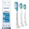Philips Sonicare Genuine Toothbrush Head Variety Pack, C3 Premium Plaque Control and C2 Optimal Control, 3 Brush Heads, White, HX9023/69