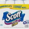Scott Bath Tissue, 1, 100 Sheetsper Roll, 36 Count