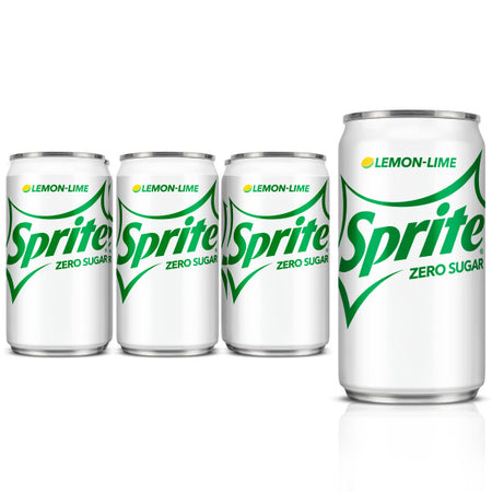 Sprite Zero Sugar, 7.5 Oz. Cans, 24 Pack