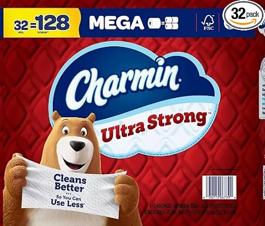 THE BEST TOILET PAPER 32 ROLLS (ULTRA STRONG)