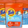 Tide PODS Laundry Detergent Soap Pods, Clean Breeze, 3 Bag Value Pack, 37 Count (Pack of 3)