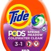 Tide PODS Laundry Detergent Soap Pods, Spring Meadow Scent, 112 count