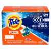 Tide PODS Liquid Detergent Pacs, 4-in-1 Ultra Oxi, 104 Ct, 4 Bags