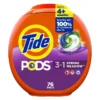 Tide Pods Liquid Laundry Detergent Soap Pacs He Compatible 76 Count Powerful 3-In-1 Clean In One Step Spring Meadow Scent