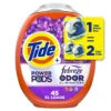 Tide Power Pods Laundry Detergent With Febreze, 45 Ct, Spring & Renewal