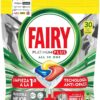 Tulipan Negro FAIRY Dishwasher Capsules Platinum Plus 15 + 15 Lemon R-3