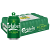 Carlsberg Pilsner 24cans x 320ml (Green Tab)