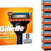 Gillette Fusion5 Power Refill Blades for Men, 8 Refill Blades, with Protective Strip to Glide Even Better