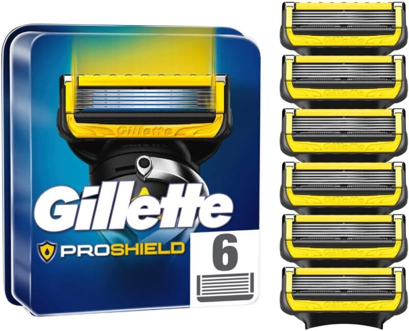 Gillette ProShield Razor Blades for Men - Pack of 6-48g