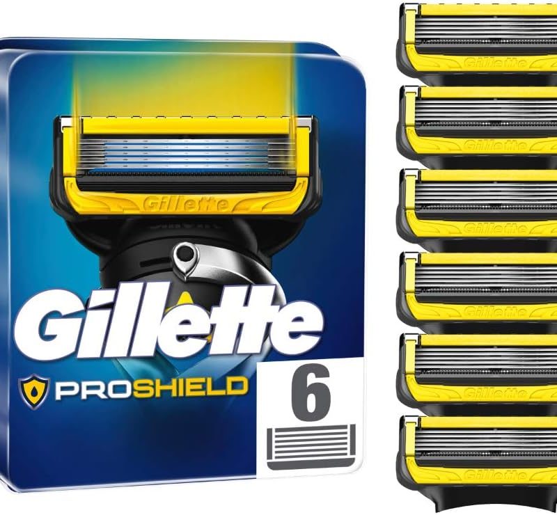 Gillette ProShield Razor Blades for Men - Pack of 6-48g