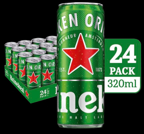 Heineken Lager 24cans x 330ml