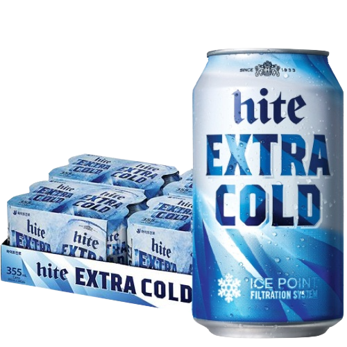 Hite Extra Cold 24 cans x 355ml
