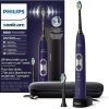 PHILIPS Sonicare Protective Clean 6500 Rechargeable Electric Toothbrush with Charging Travel Case and Extra Brush Head, Deep Purple, 2 Count