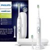 PHILIPS Sonicare ProtectiveClean 6500 Rechargeable Electric Power Toothbrush with Charging Travel Case and Extra Brush Head, White, HX6462/05