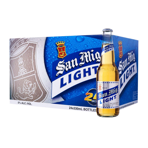 San Miguel Light 24btls x 330ml