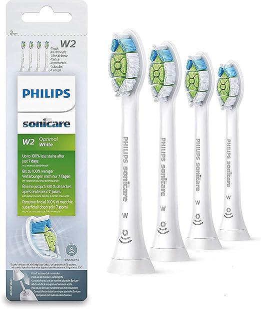Philips Sonicare Replacement Brush Heads - White (Pack of 4)