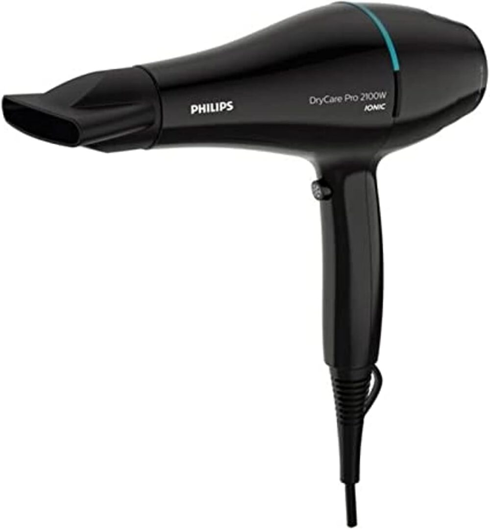 Philips DryCare DryCare – 2100 Watt – Ion Care – 6 Speeds – 6 Heat settings – Cool airflow – Protection against overheating – Includes extra nozzle...