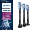 Philips Replacement Brush Sonicare Premium Gum Care Regular (3 Pieces) Genuine C3 HX9053/96 Black