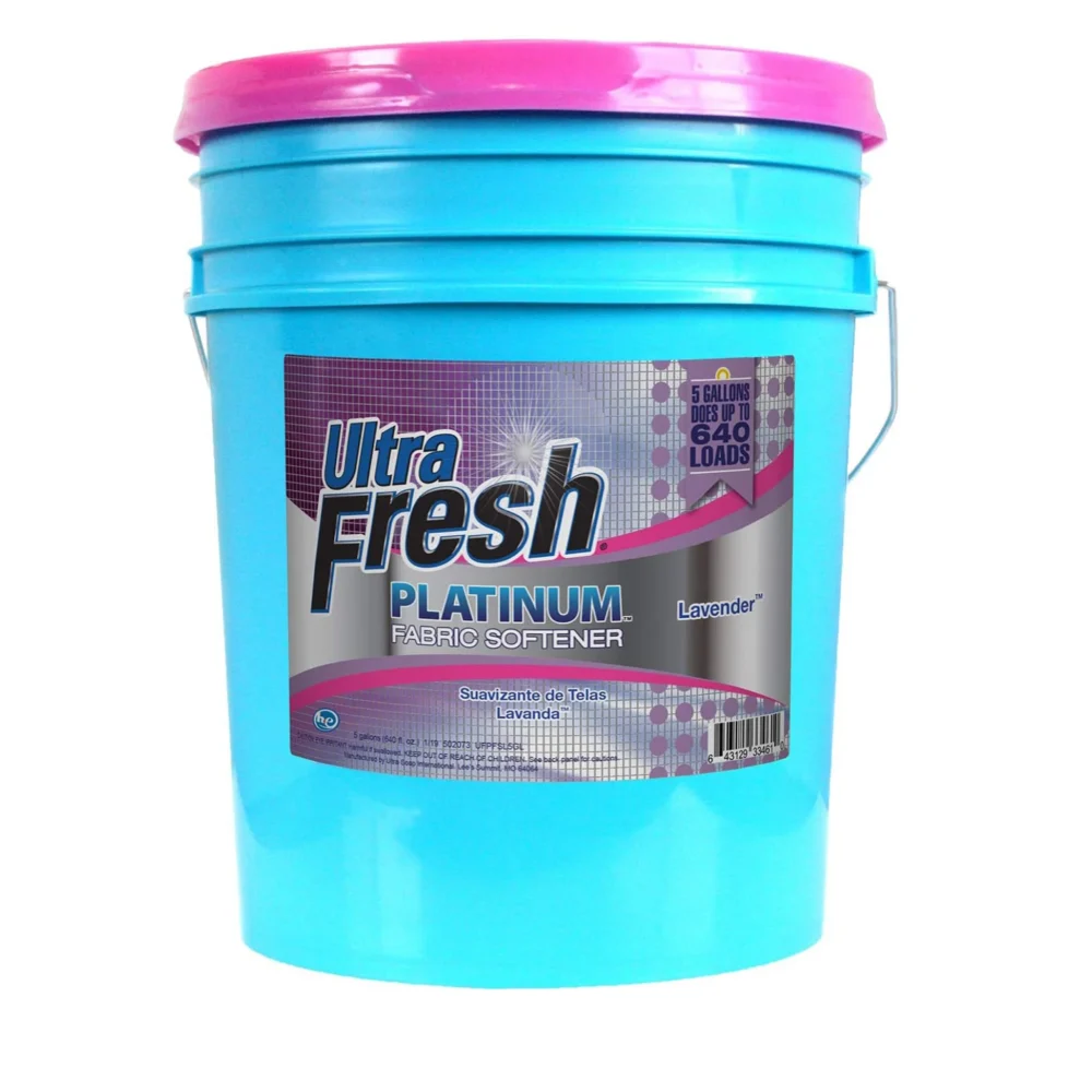 Ultra Fresh Platinum Fabric Softener – Lavender – 5 Gallons