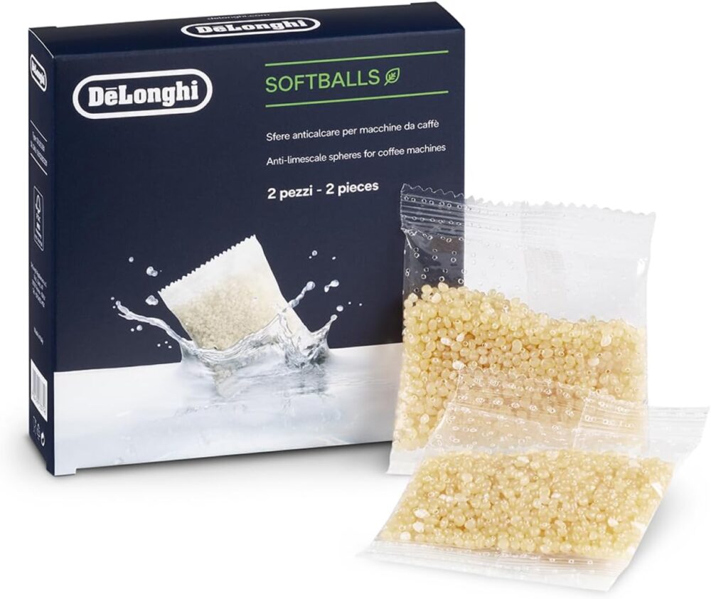 De’Longhi SoftBalls DLSC551 – Anti Limescale Balls Suitable for Coffee Machines with Water Tank