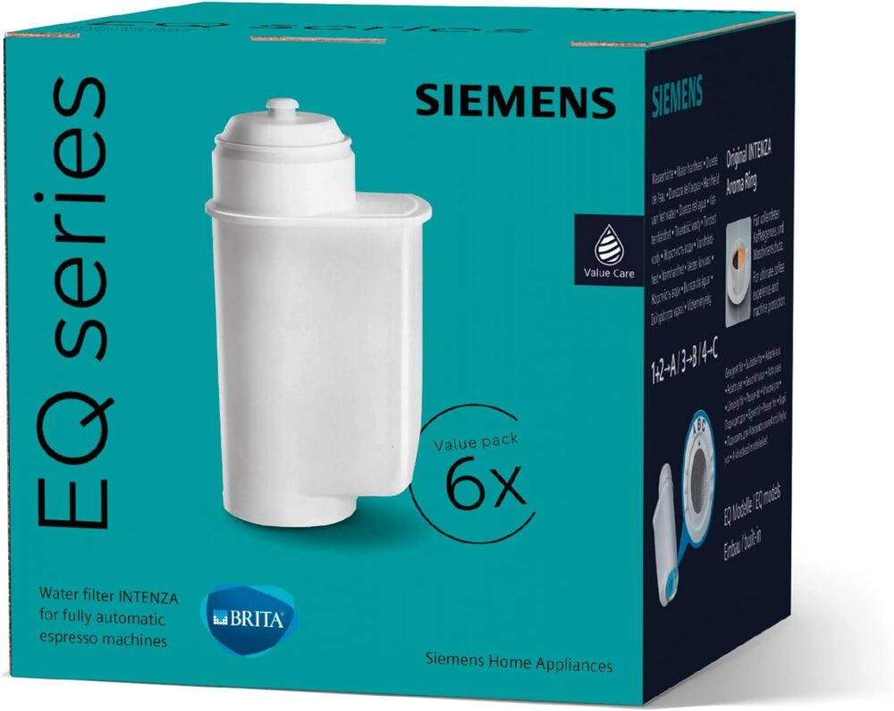 Siemens BRITA Intenza TZ70063A Water Filter – Pack of 6