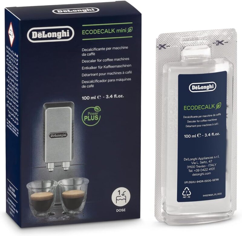 De’Longhi EcoDecalk DLSC101 Eco-Friendly Descaler, 100 ml