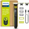 PHILIPS OneBlade 360 Face & Body Electric Shaver, Trimmer & Body Groomer, 3 x 360 Blades, 3 x Trimming (QP2824/31)