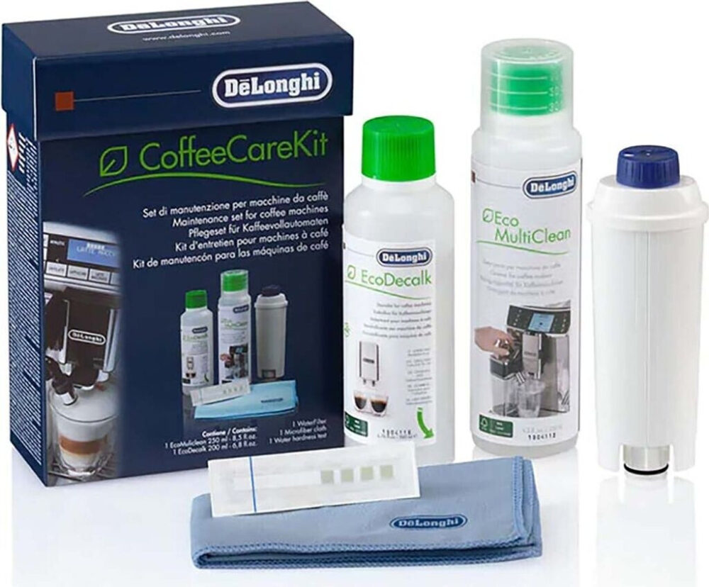De’Longhi Original CoffeeCareKit DLSC306 Care Set for Coffee Machines and Fully Automatic Coffee Machines